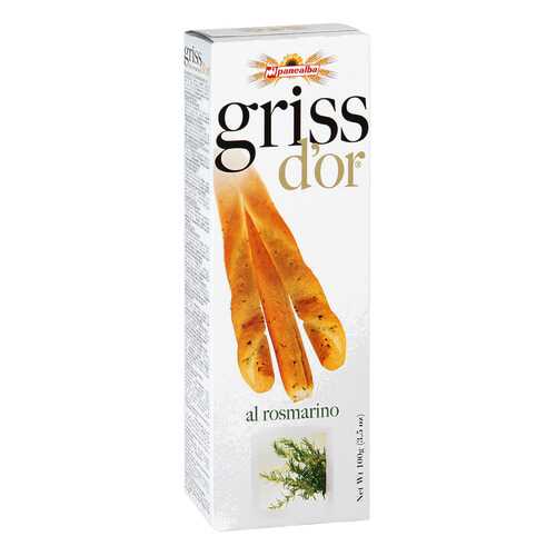 Палочки Griss dOr Хлебные с розмарином 100г в Слата