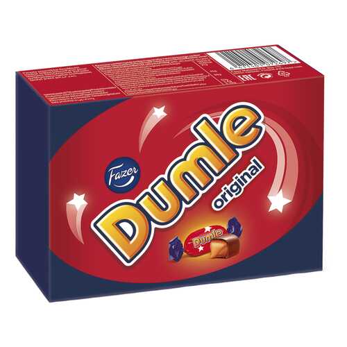 Конфеты Fazer Dumle original ирис в молочном шоколаде 150 г в Слата