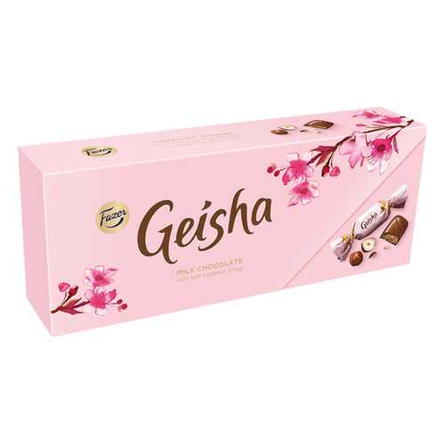 Конфеты Geisha из молочного шоколада с начинкой из тертого ореха 270 г в Слата