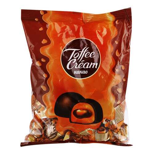 Конфеты Toffee Cream какао глазированные 250 г в Слата
