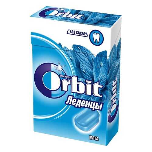 Леденцы Orbit мята 35 г в Слата