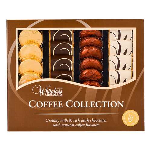 Набор шоколадных конфет Whitakers Chocolates кофейная коллекция 200 г в Слата
