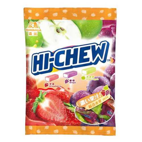 Жевательные конфеты Morinaga Hi-chew виноград-персик-личи 110 г в Слата