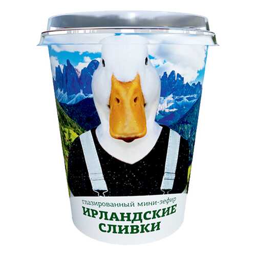 Глазированный мини-зефир Ирландские сливки, 150 г в Слата