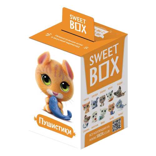 Мармелад Sweet Box с игрушкой котята 10 г в Слата