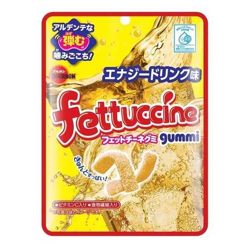 Мармелад жевательный Bourbon Fettuccine Gummi с энергетиком 50 г в Слата