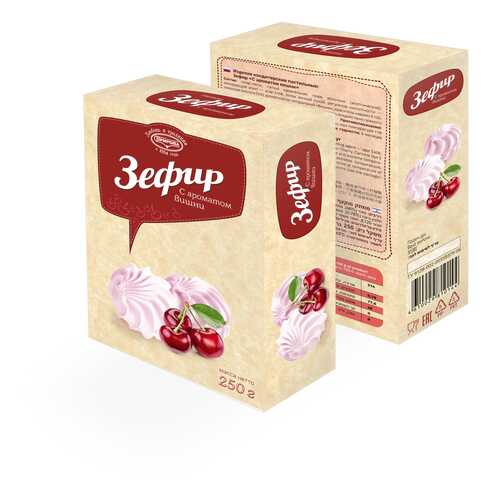 Зефир с ароматом вишни 250г в Слата