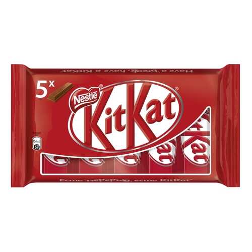 Батончик Nestle Kitkat шоколадный с хрустящей вафлей 29 г 5 штук в Слата