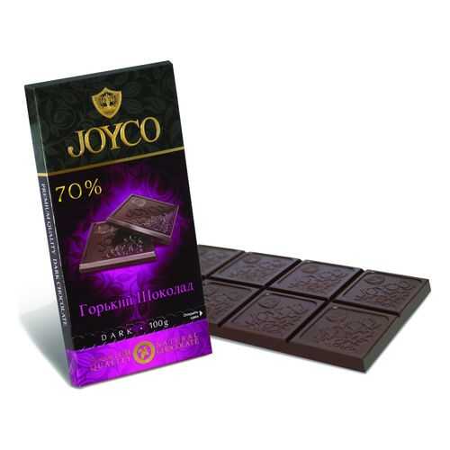 Горький шоколад JoyCo 70% 100 г в Слата