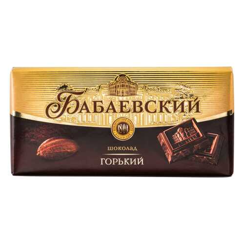 Шоколад Бабаевский горький 100 г в Слата