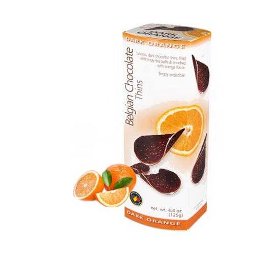 Шоколад BELGIAN CHOCOLATE Thins Orange 80г в Слата