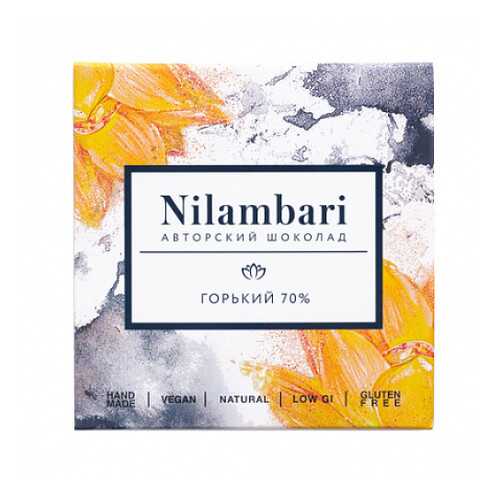 Шоколад горький 70% Nilambari 65 г в Слата