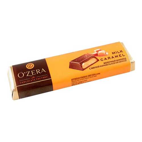 Шоколад молочный O'Zera milk caramel с мягкой карамельной начинкой 50 г в Слата