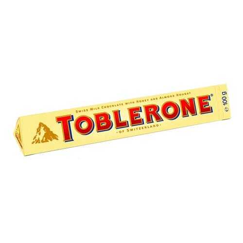 TOBLERONE шоколад молочный с медово-миндальной нугой 100г по 20шт в Слата
