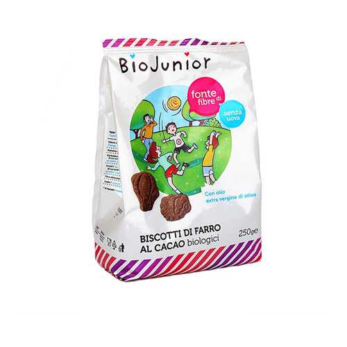Печенье BioJunior из спельты с какао bio 250 г в Слата