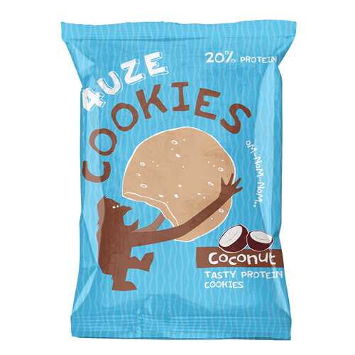 Печенье Fuze сookies вкус кокос 40 г в Слата