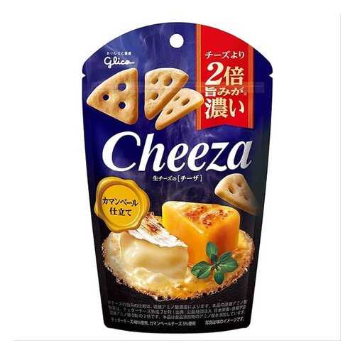 Печенье-снек Glico Cheeza с сыром камамбером 40 г в Слата