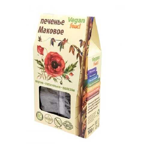 Печенье Vegan Food Маковое 100г в Слата