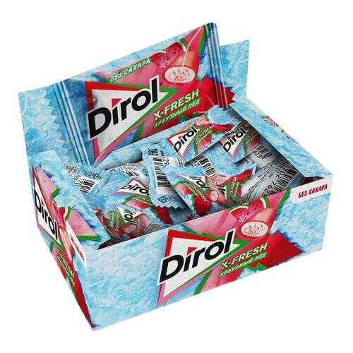 DIROL X-FRESH жевательная резинка арбузный лед 2г по 100 шт в Слата