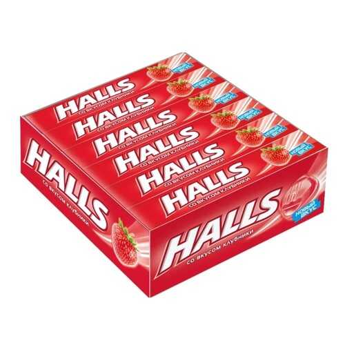 Карамель Halls клубника 12 шт в Слата