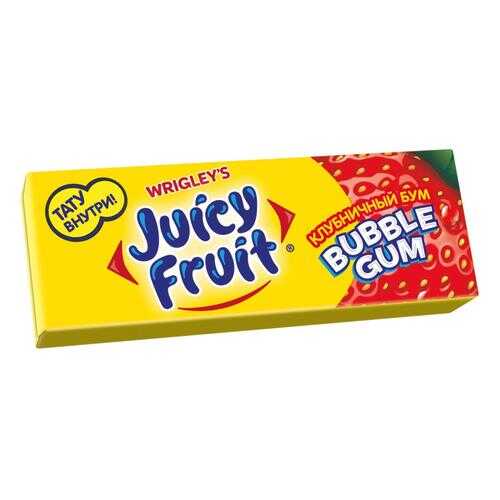 Освежающие конфеты Juicy Fruit клубничный бум 13.8 г 24 штуки в Слата