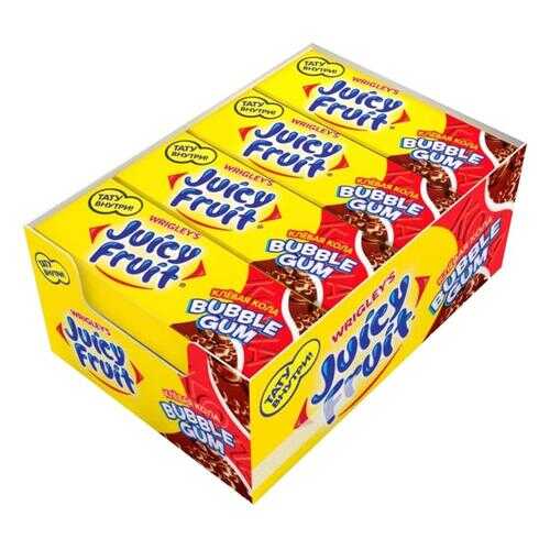 Жевательная резинка Juicy Fruit клевая кола 24 штуки 13.8 г в Слата