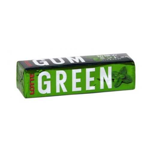 Жевательная резинка Lotte Green Gum, 19,1 г ,Япония в Слата