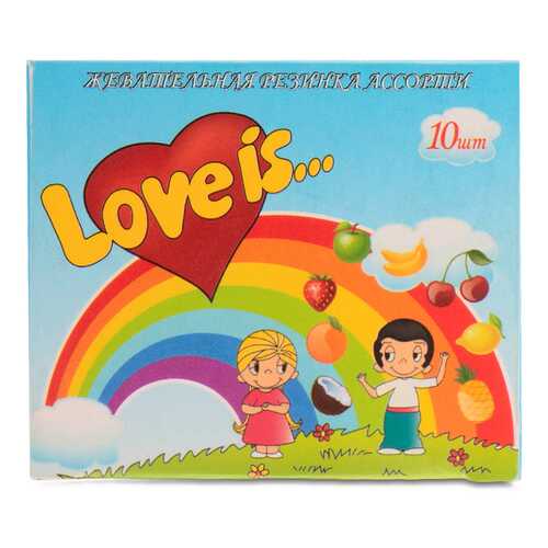 Жевательная резинка Love is... ассорти 10х4.2 г в Слата