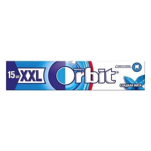 Жевательная резинка Orbit сладкая мята XXL 20 штук 20.4 г в Слата