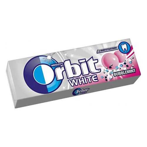 Жевательная резинка Orbit white bubblemint 13.6 г в Слата