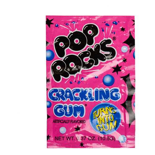 Жевательная резинка с леденцами Pop Rocks Bubblegum 11г Испания в Слата