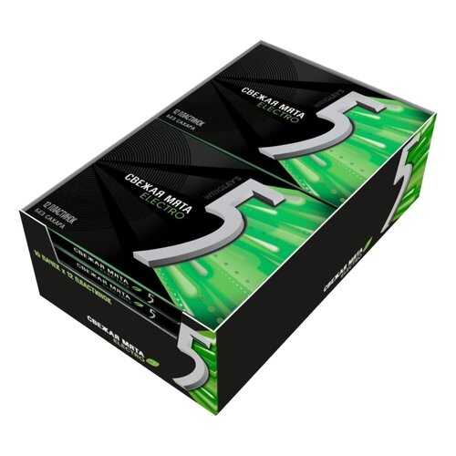 Жевательная резинка Wrigley's 5 electro 31.2 г 10 штук в Слата