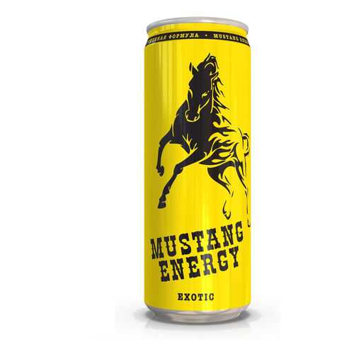 Mustang Energy Энергетический напиток Mustang Energy, Exotic, 0,5 в Слата