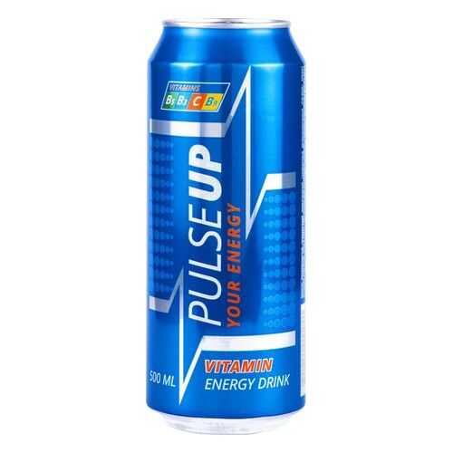 Напиток энергетический Pulseup energy жестяная банка 0.5 л в Слата