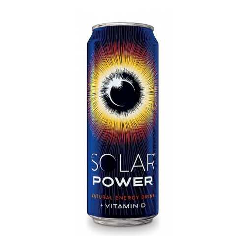 Напиток Solar power Brain boost энергетический газированный 0.45 л в Слата