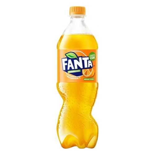 Напиток безалкогольный сильногазированный Fanta апельсин с витамином С пластик 0.9 л в Слата