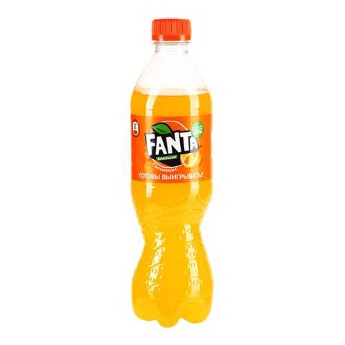 Напиток газированный Fanta апельсин пластик 0.5 л в Слата
