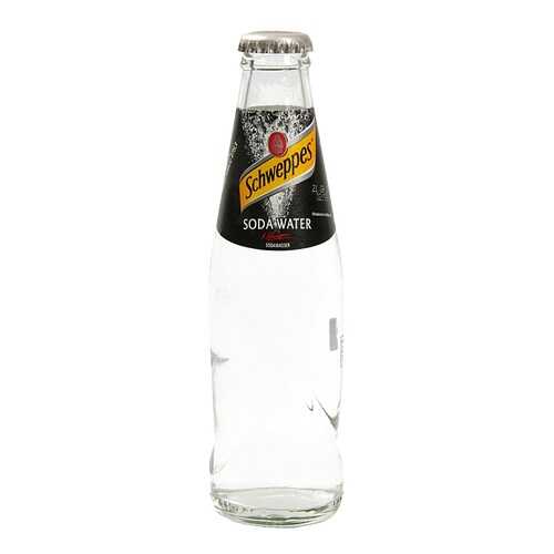 Напиток газированный Soda, стеклянная бутылка, Schweppes, 0.2 л, Великобритания в Слата