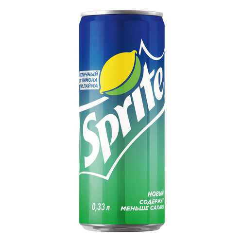 Напиток газированный Sprite жестяная банка 0.33 л в Слата