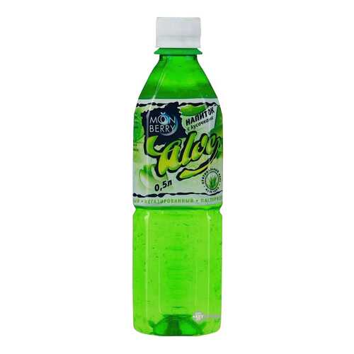 Напиток Moon Berry aloe vera с кусочками алоэ 0.5 л в Слата