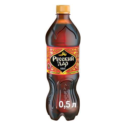 Квас Русский Дар традиционный 0.5 л в Слата