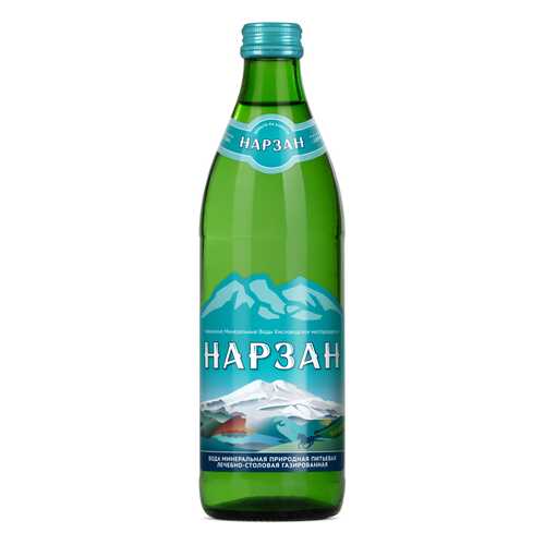 Минеральная вода Нарзан 0,45 л стекло 100029 (20 шт.) в Слата