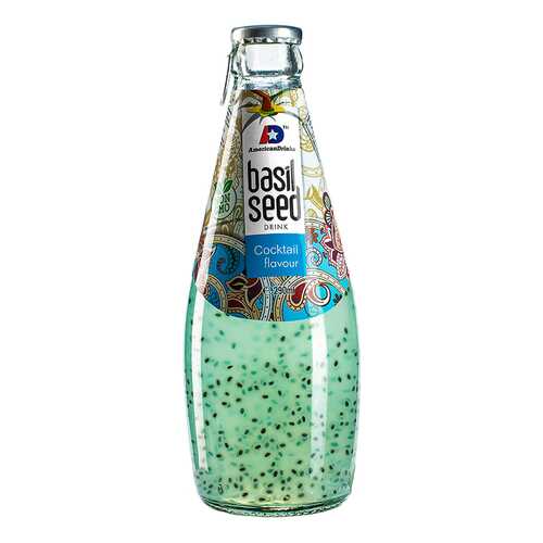 Напиток Basil Seed с ароматом фруктового коктейля стекло 0.29 л в Слата
