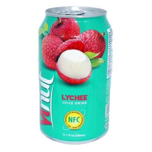 Напиток Vinut безалкогольный сокосодержащий со вкусом личи 330 мл в Слата