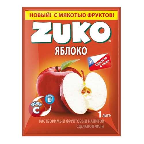 Напиток Zuko яблоко растворимый в Слата