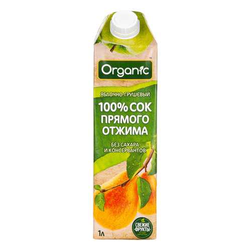 ORGAN'C Яблочно-грушевый сок прямого отжима, 1л в Слата